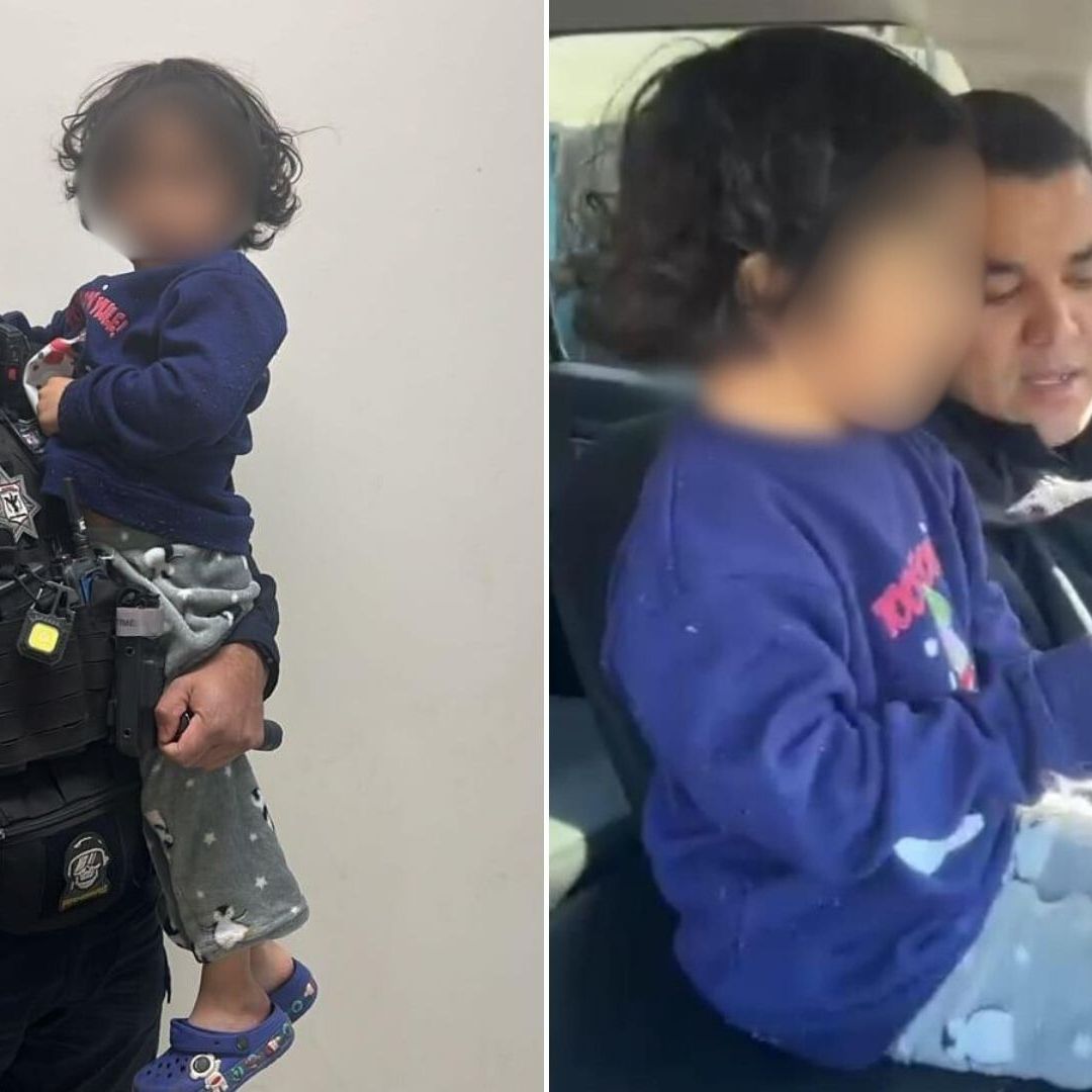 Rescatan a Niño de 3 Años Caminando Solo por Calles de Tecate