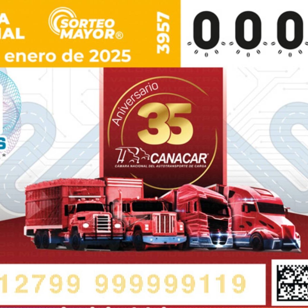 Conoce si tu boleto salió con el número premiado de Lotería Nacional del 21 de enero 2025 en el Sorteo Mayor 3957