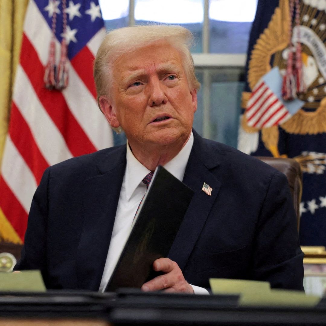Donald Trump da su primera entrevista como presidente de Estados Unidos