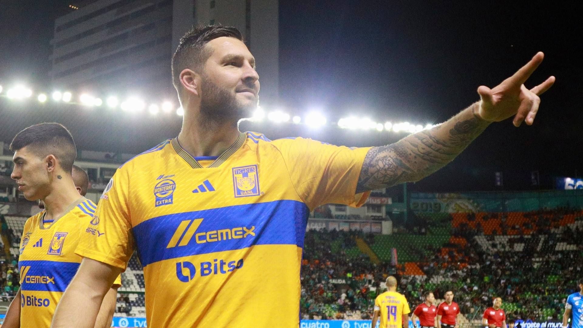 Liga MX: Tigres Vence a León con Gol 200 de André-Pierre Gignac