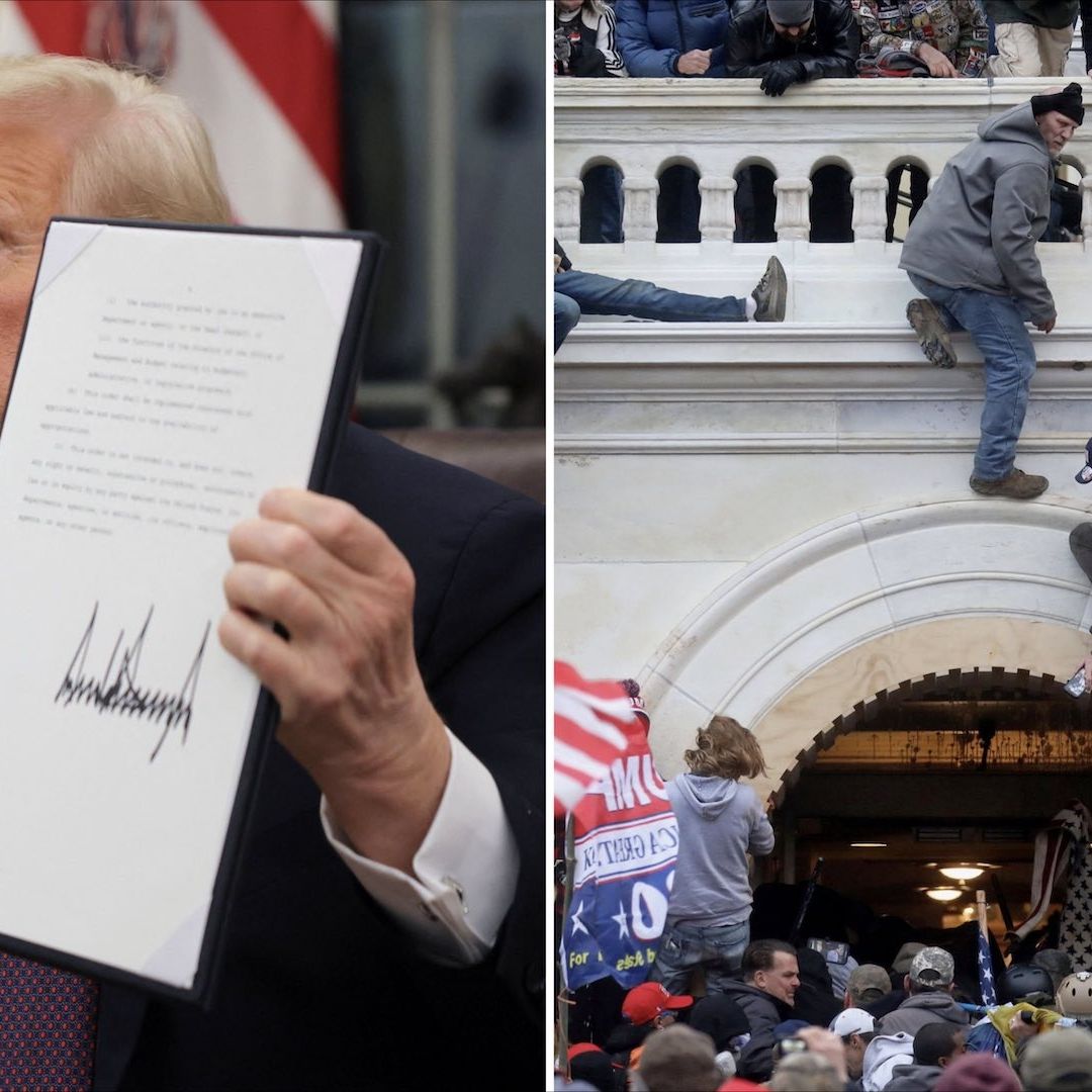Simpatizante de Donald Trump indultado por el 6 de enero volvió a ser detenido