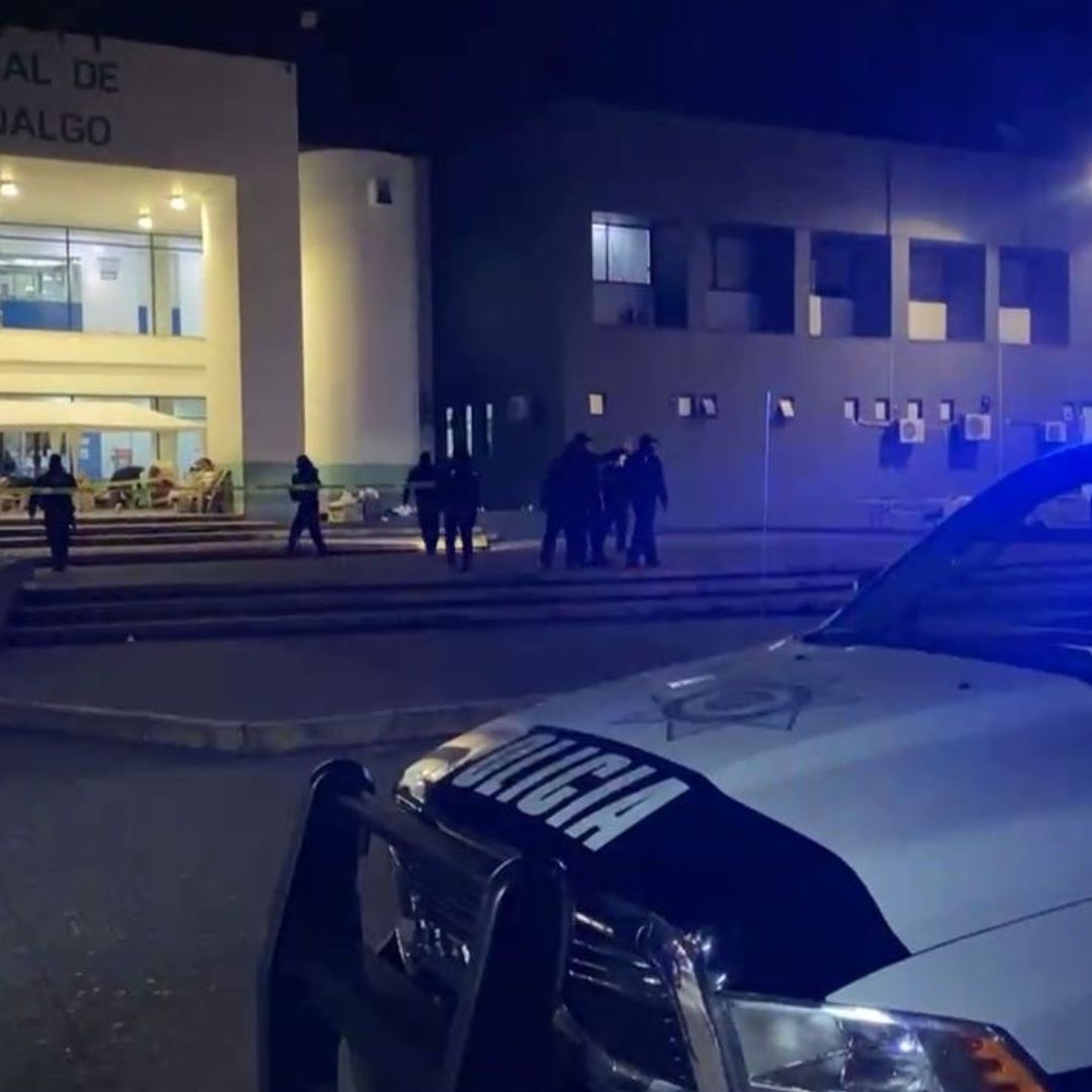 Movilización policial por ataque armado en el Hospital Regional de Poza Rica