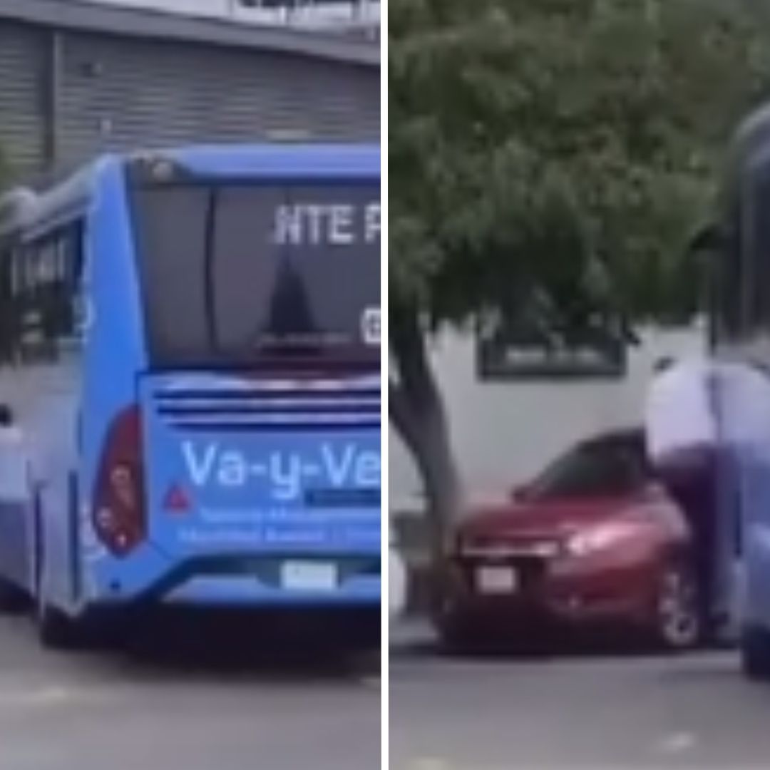 Video: Conductor Intenta Detener Autobús con Su Cuerpo para No Chocar