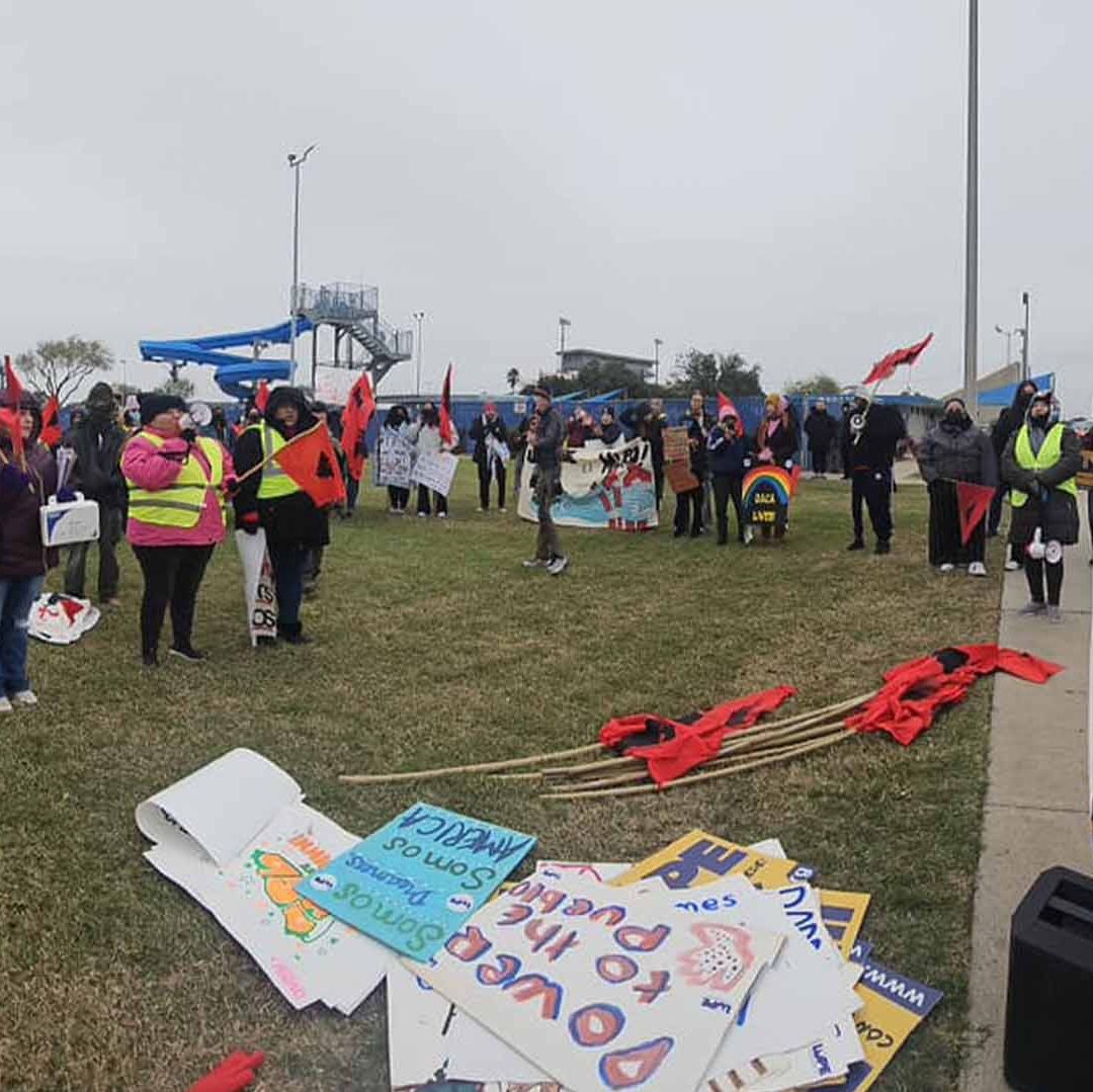 Organizaciones Proinmigrantes Protestan Contra Políticas Antiinmigrantes de Donald Trump.