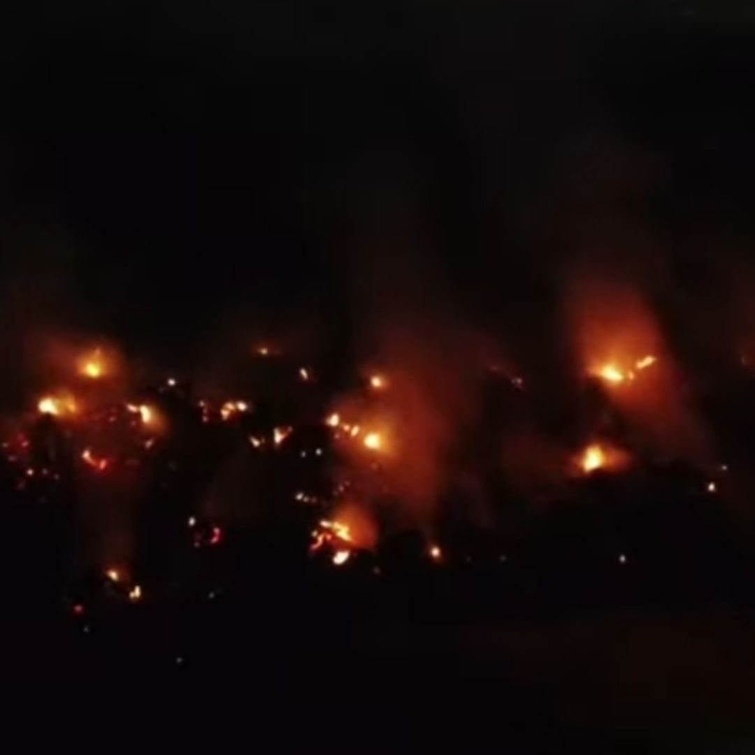Bomberos Combaten Incendio en Parque Utopía Cuitláhuac, Iztapalapa, CDMX