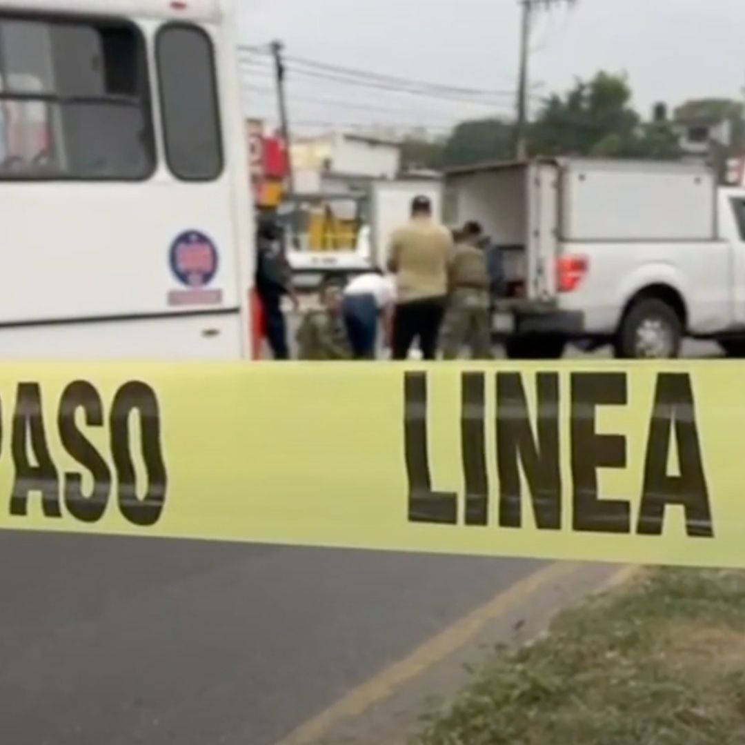 Muere hombre atropellado por camión en Veracruz