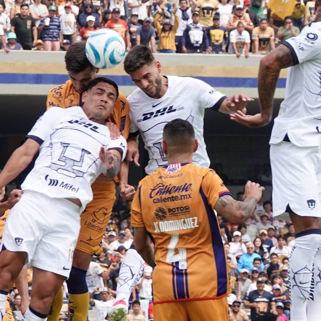 En el pasado torneo Apertura 2023 Pumas se impuso en casa 3-2 a los potosinos. Foto: Cuartoscuro