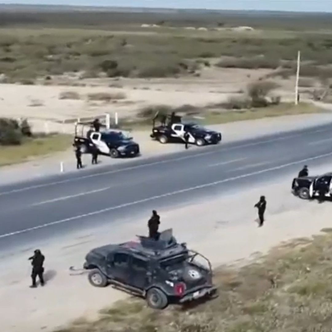 El evento que paralizó la vía con dirección al estado de Nuevo León.