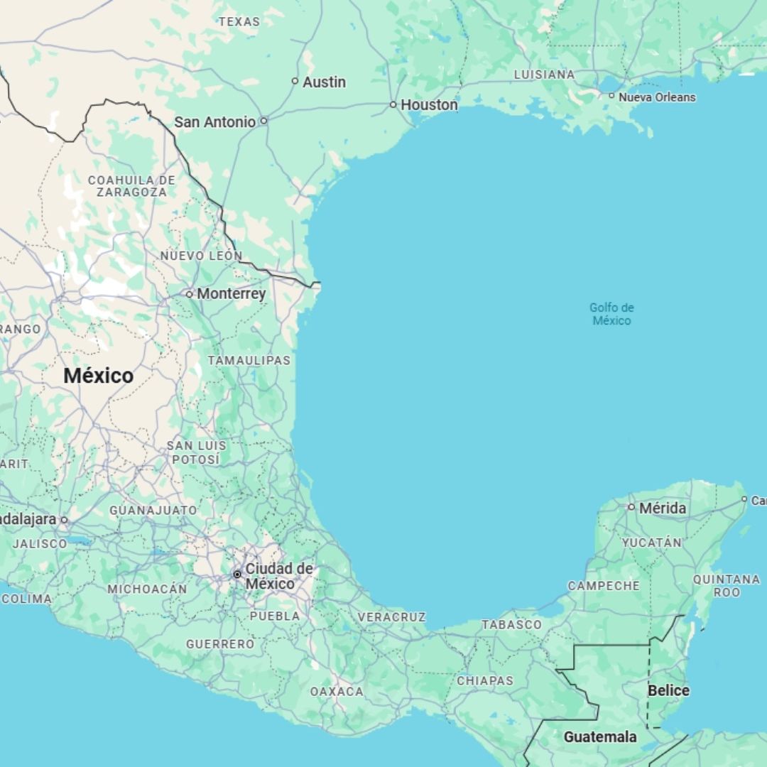 Google Anuncia que Cambiará Nombre del Golfo de México a 'Golfo de América' en Google Maps