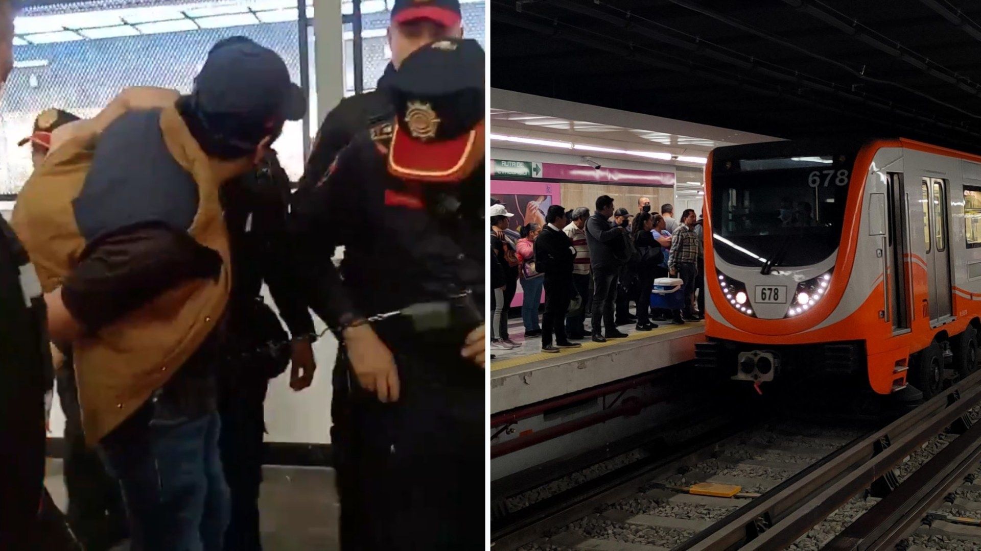 Metro CDMX: Detienen a Hombre Armado en Estación Pantitlán de la Línea 1