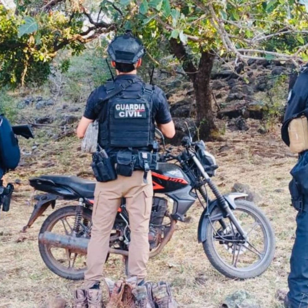 Guardia Civil y policías municipales desmantelan 5 campamentos clandestinos en Jacona