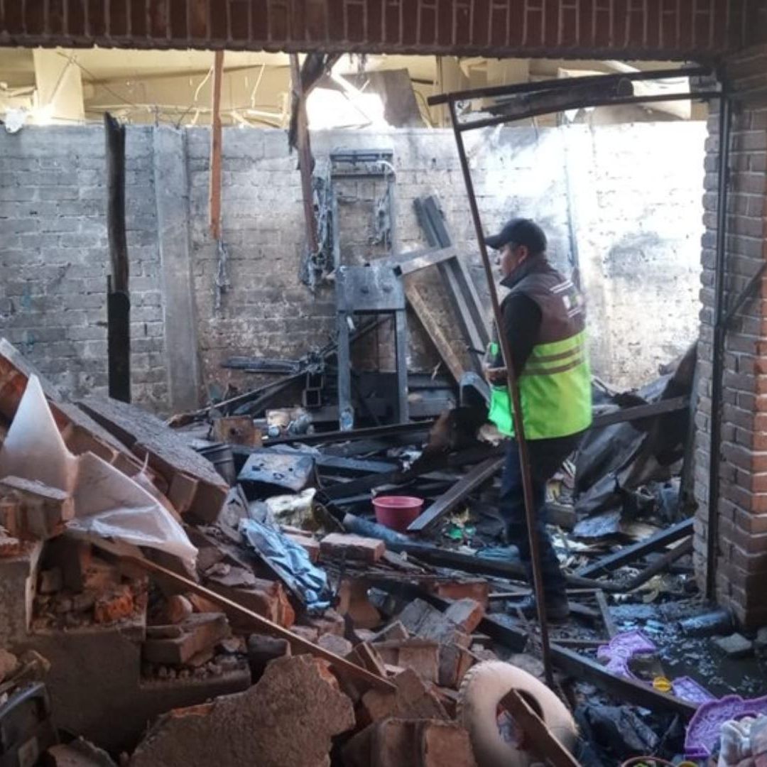 Reportan explosión de pirotecnia en la alcaldía Tláhuac