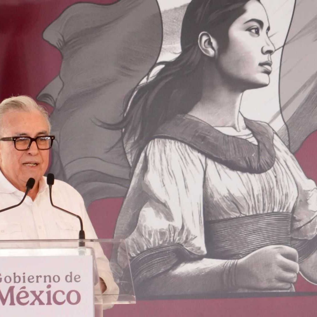 El gobernador Rubén Rocha Moya