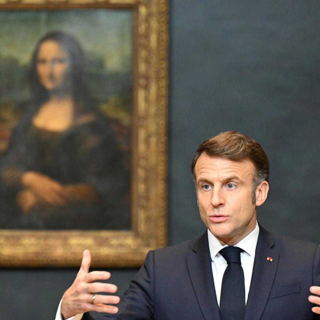 El presidente Emmanuel Macron