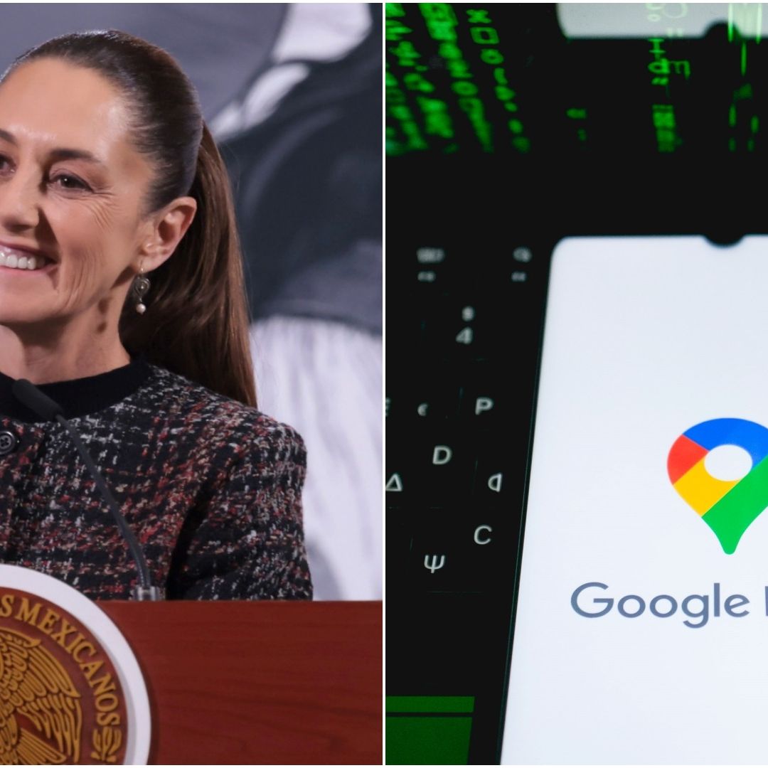 Sheinbaum responde a cambio de nombre del Golfo de México en Google Maps