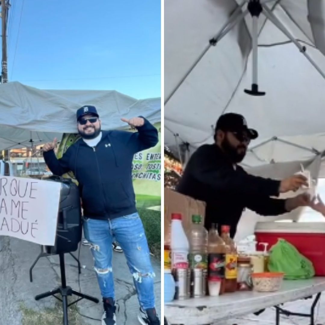 Video: Joven Comerciante Celebra Graduación Regalando Elotes