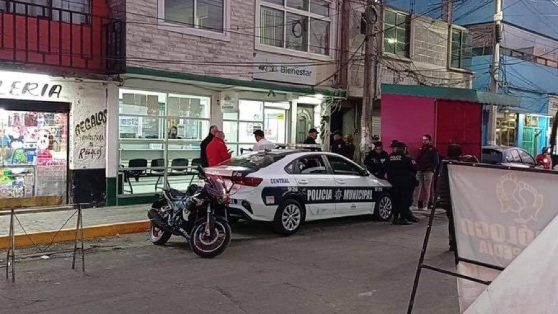 Sujetos Armados Asaltan Sucursal de Banco del Bienestar en Edomex