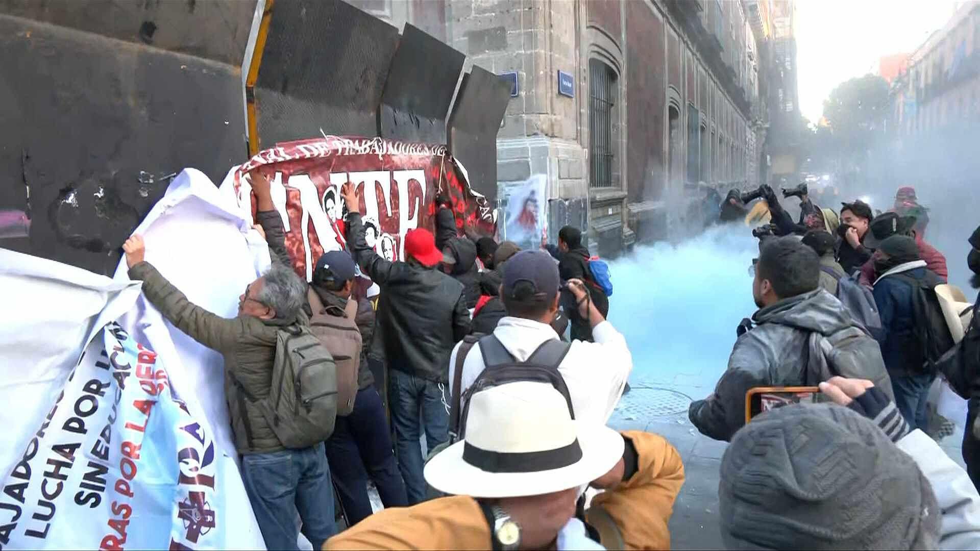 Así Fue el Primer Día de Paro Nacional de 48 Horas de la CNTE | En ...
