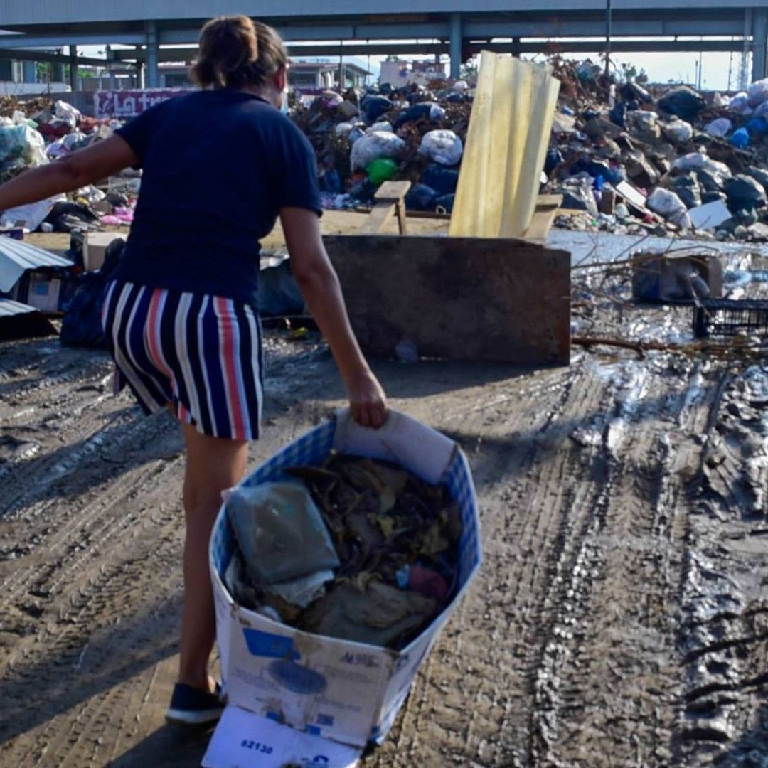 Aspectos del huracán Otis que devastó Acapulco en octubre pasado