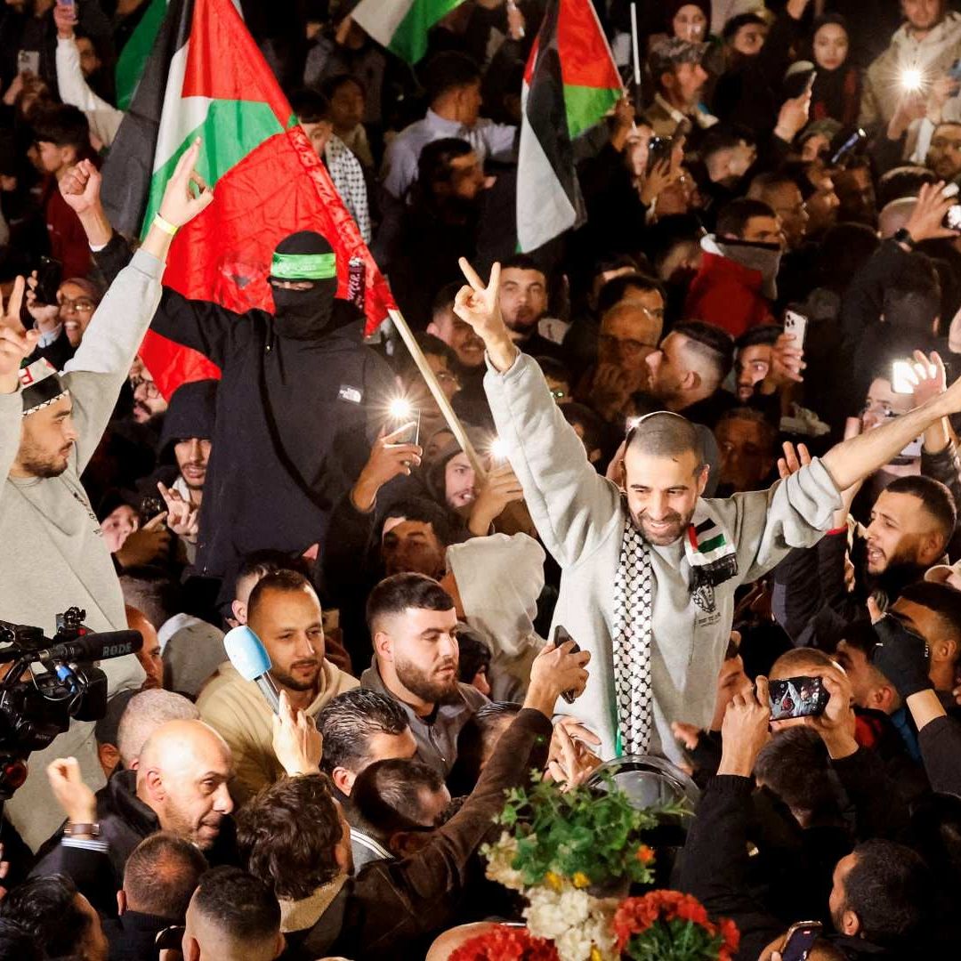 Israel Confirma Liberación de Otros 110 Detenidos Palestinos