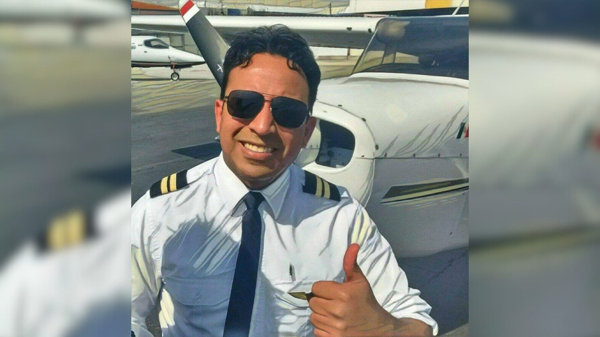 Piloto mexicano Josué Juárez