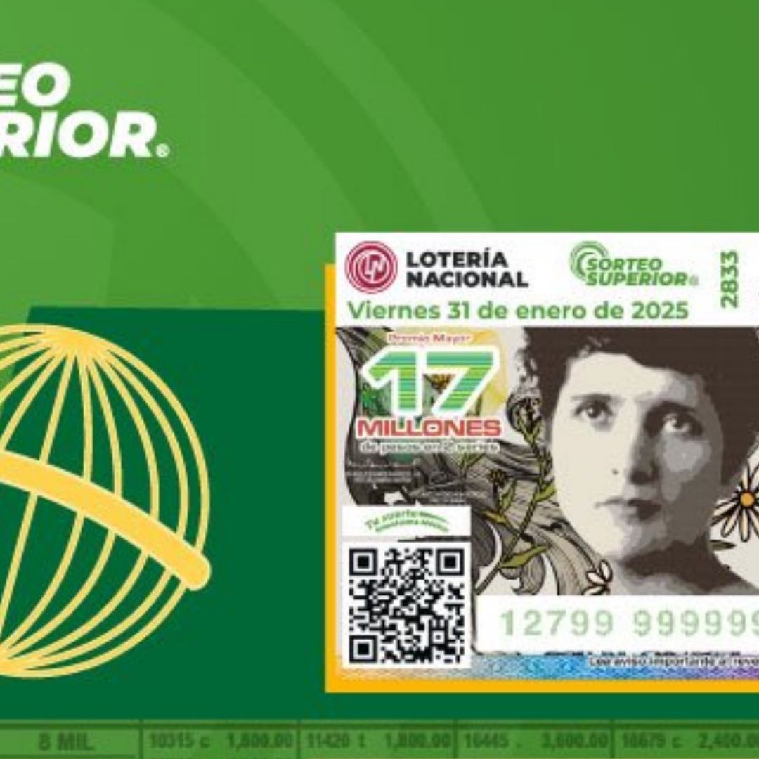 Dónde cayó el número ganador del premio mayor Lotería Nacional 31 de enero 2025