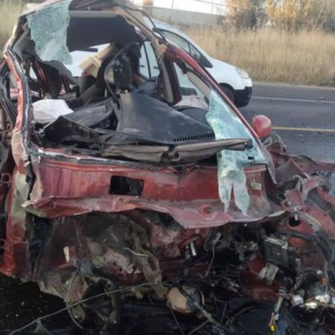 Un Muerto por Accidente en Carretera Federal Puebla-Atlixco; Chocaron de Frente