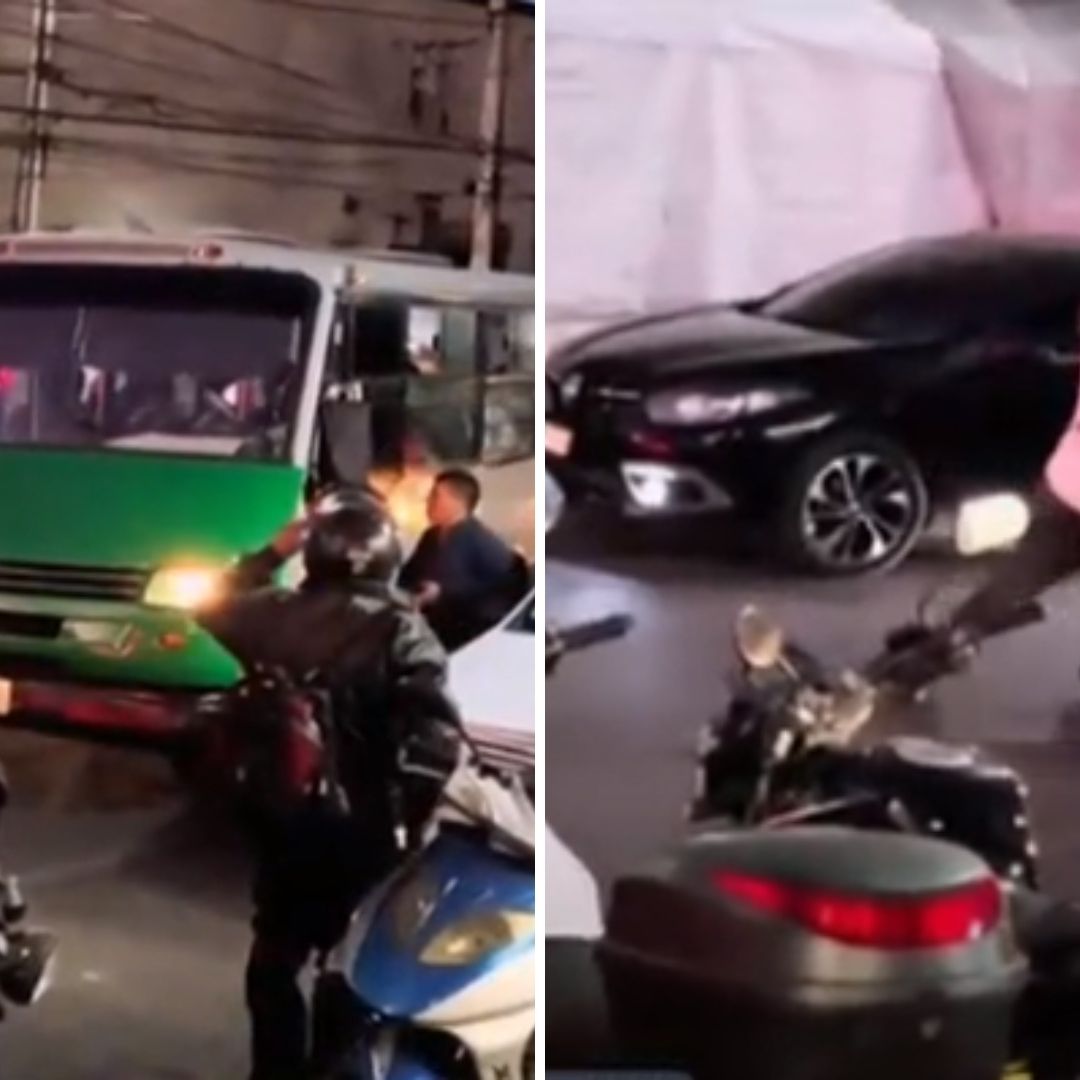 Video: Microbusero Golpea Brutalmente a Mujer en Plena Calle en CDMX