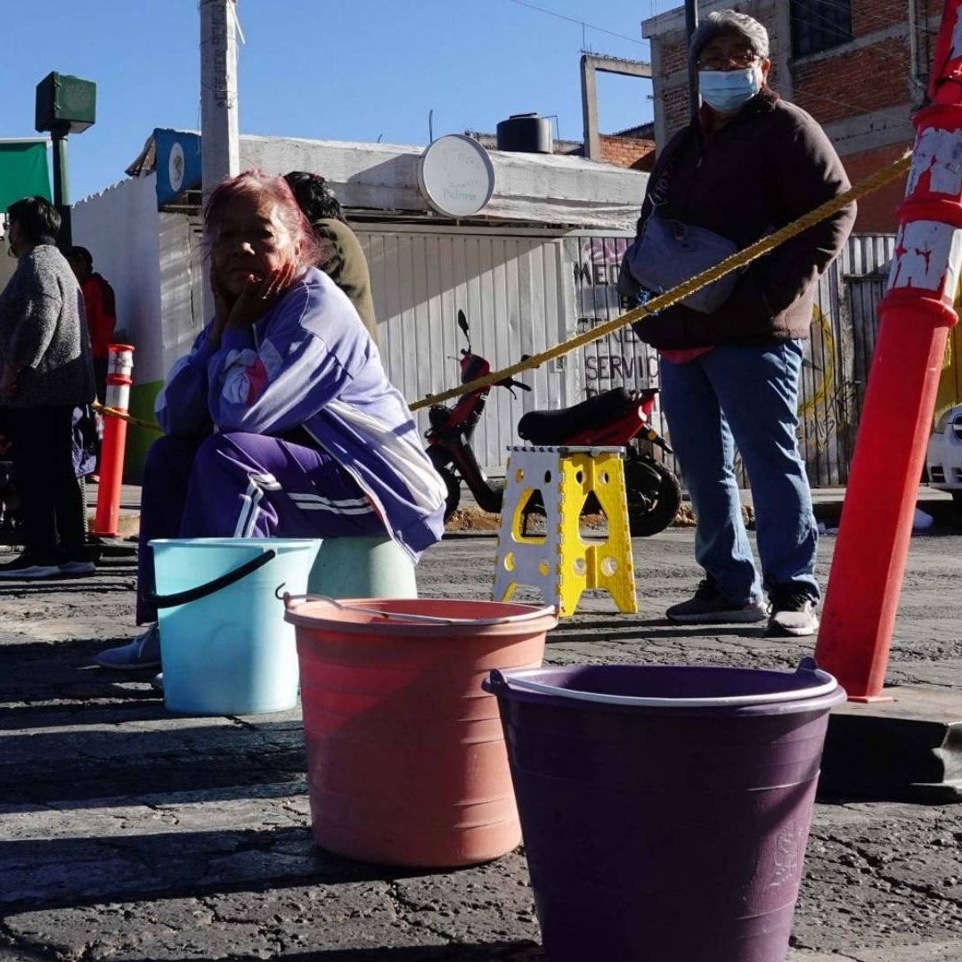 Recortes de agua en CDMX en enero y febrero 2024 por tandeo