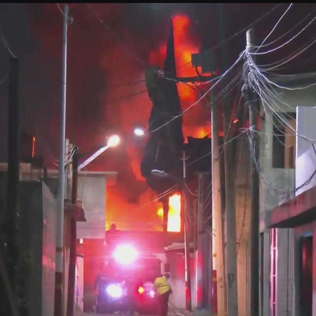 Incendio en Tláhuac