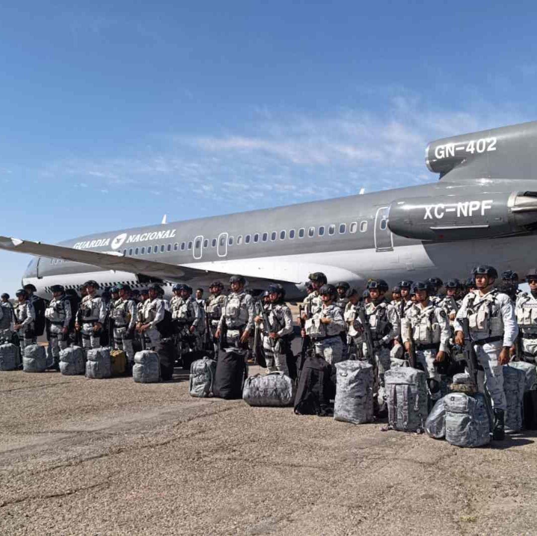 Arriban Elementos de la Guardia Nacional a Sonora Para Reforzar Seguridad en las Fronteras