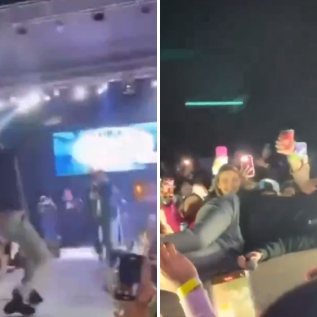 Dani Flow Cae en Pleno Concierto en Sonora
