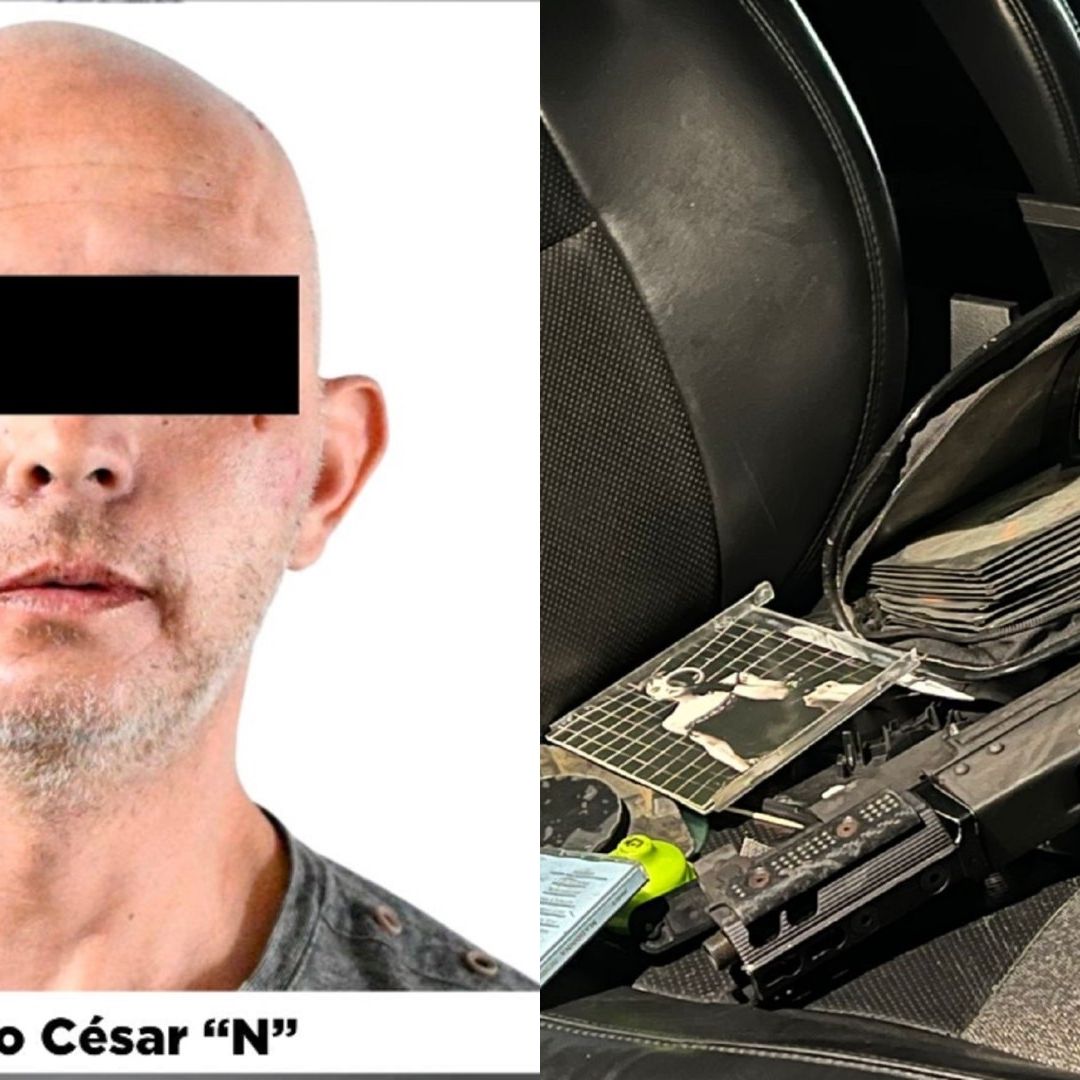 Julio César M, detenido tras el ataque contra el fiscal del Estado de México,