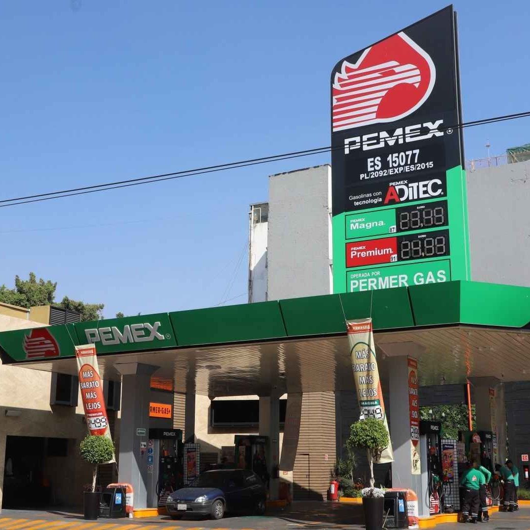 Gasolinería de Pemex