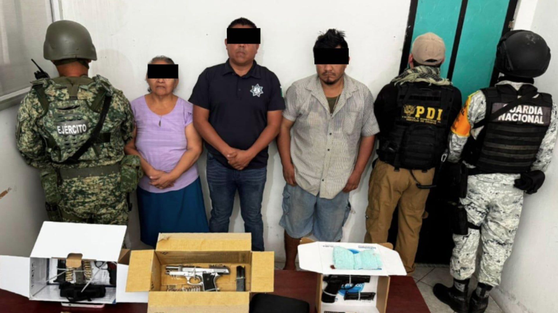 Detienen a 250 Policías por Vínculos con Grupos Criminales en Chiapas