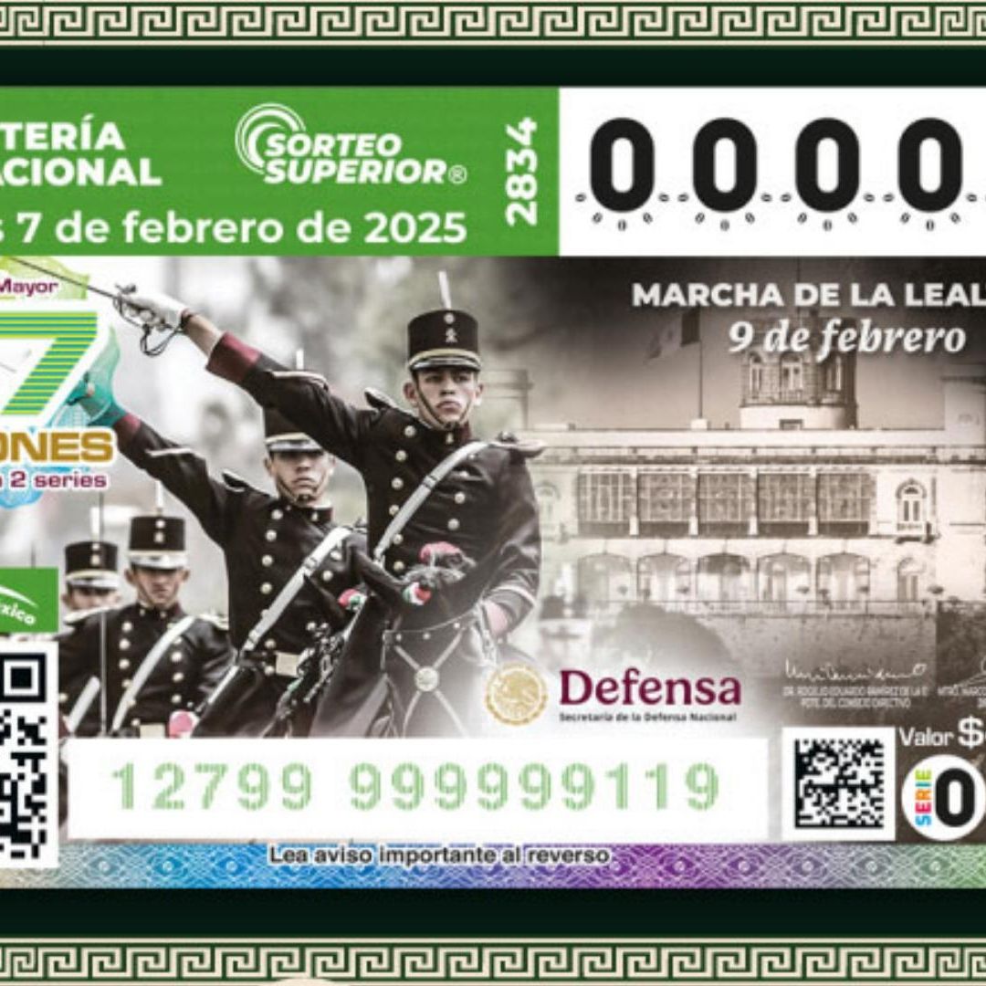 Resultados Lotería Nacional hoy 7 de febrero 2025 número ganador del sorteo superior 2834