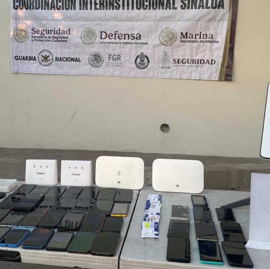 Decomisan Más Sistemas de Internet Starlink en Penal de Aguaruto, Sinaloa en Cuarto Operativo