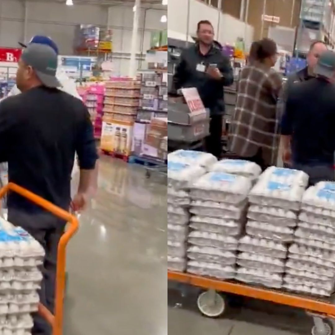 VIDEO: Clientes se Pelean por Huevo en Costco de Estados Unidos Ante Escasez y Aumento de Precio