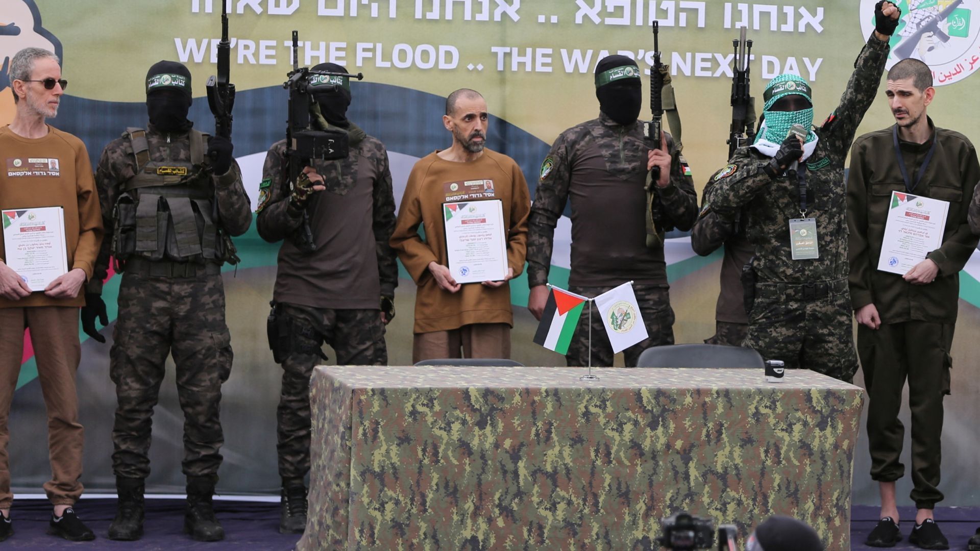 Se Realiza el Quinto Canje de Rehenes Israelíes y Prisioneros Palestinos