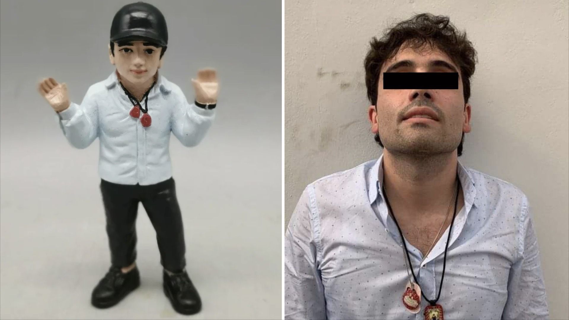 Venden supuestos muñecos de narcotraficantes en Internet
