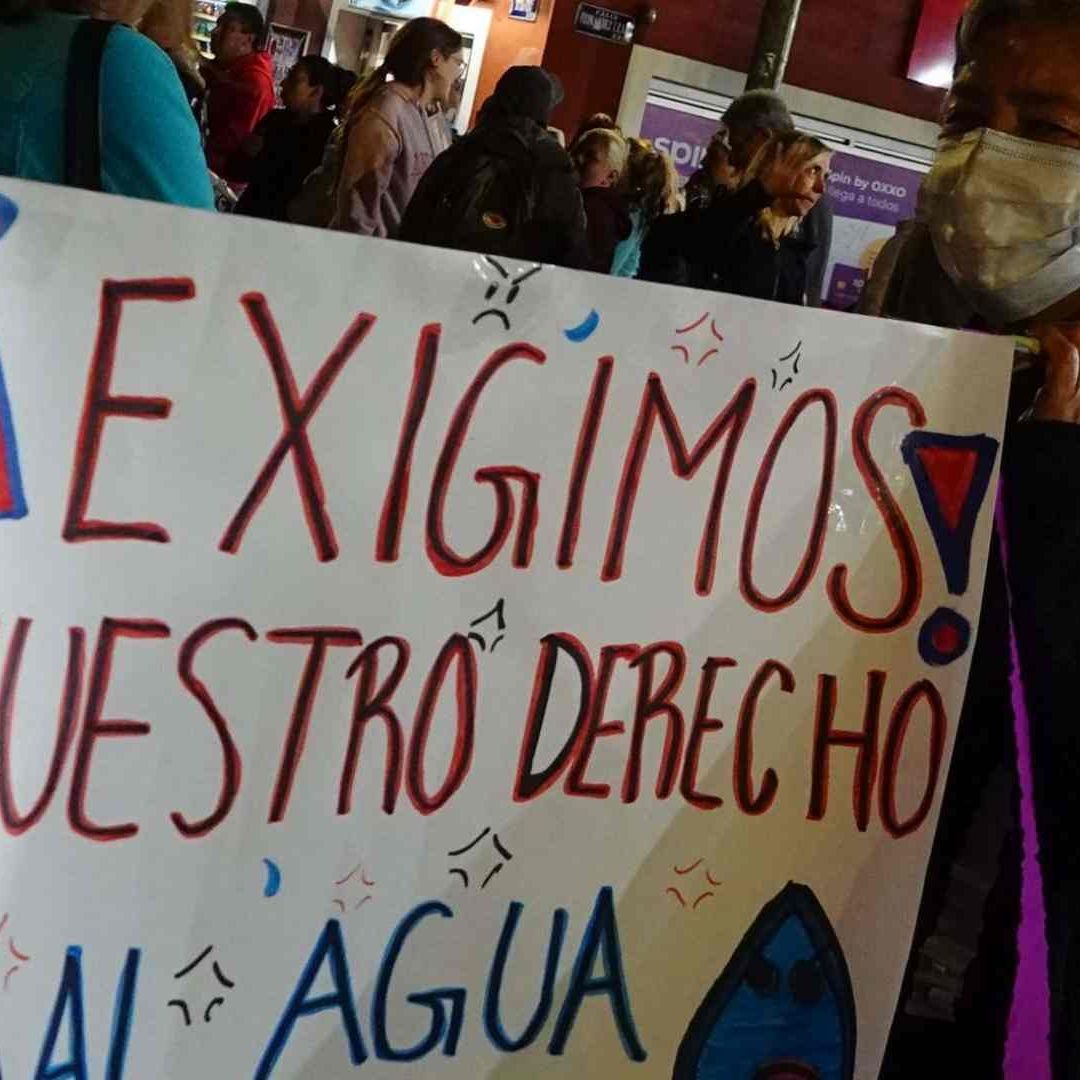Ciudadanos realizan protestas en CDMX por la falta de agua