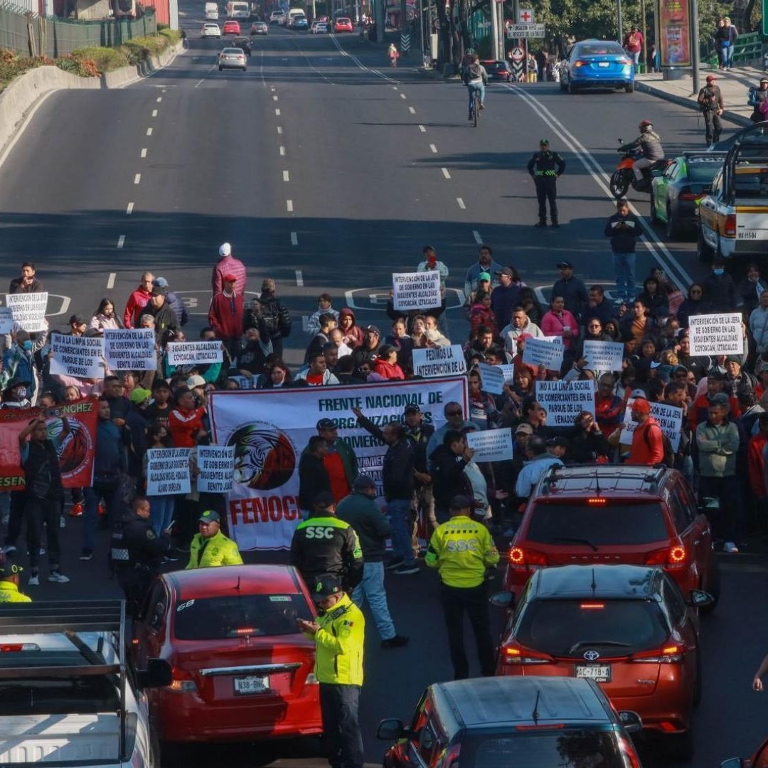 Bloqueos en CDMX 10 de febrero