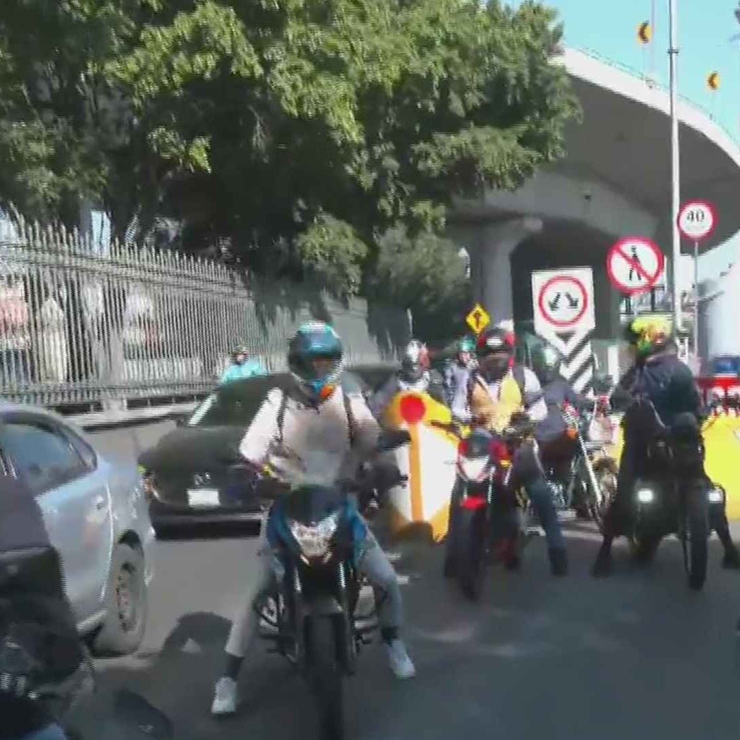 Bloqueo en Periférico, CDMX.