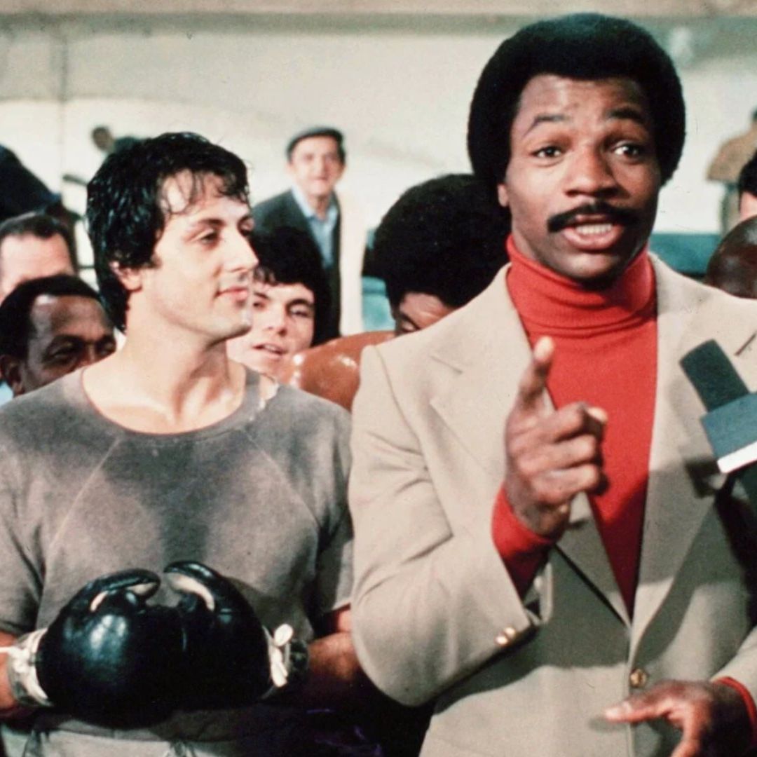El actor Carl Weathers fue clave con Sylvester Stallone en las películas de Rocky