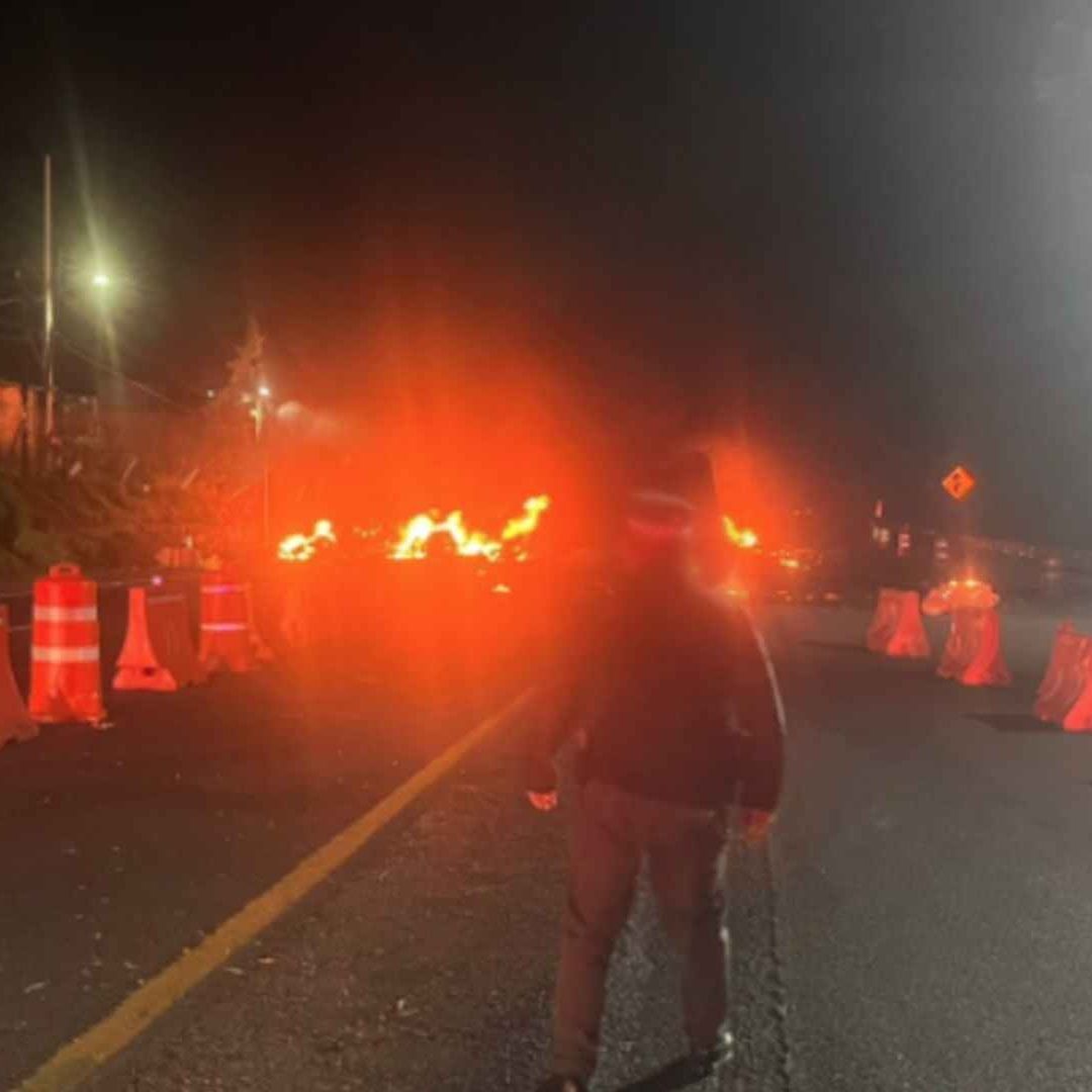 Accidente de tráiler en la México-Cuernavaca