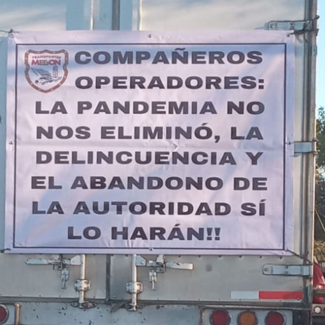 transportistas se manifiestan en la mexico queretaro