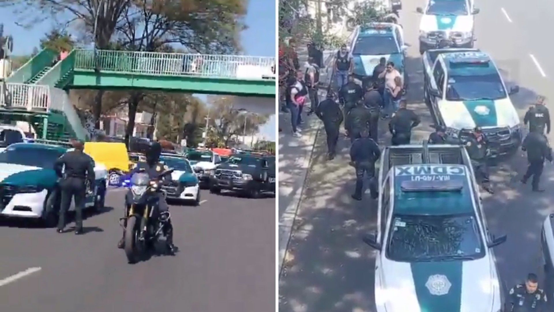 Persecución Termina en Balacera en Villa Coapa, CDMX; Así Empezó la Agresión