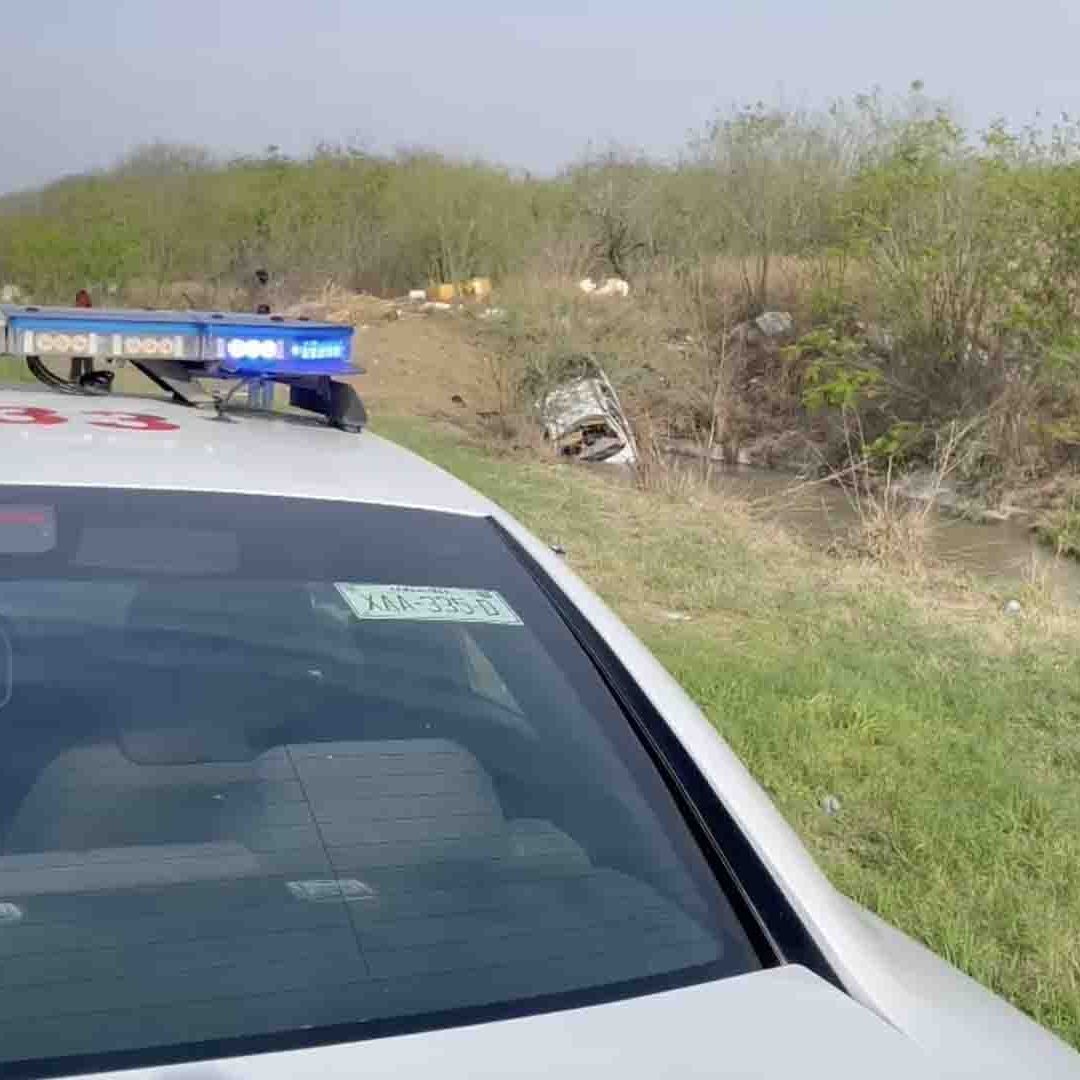 Ladrón Vuelca Camioneta Robada y es Detenido por Ciudadanos en Reynosa