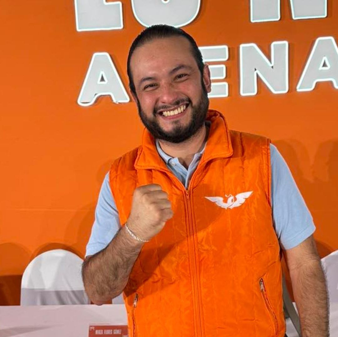 Julián López Galeana, dirigente estatal de Movimiento Ciudadano en Guerrero,
