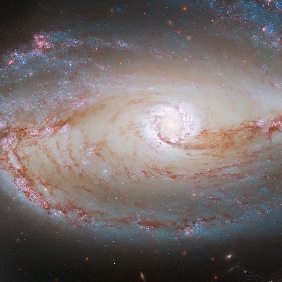 Galaxia fotografiada por el telescopio Hubble de la NASA